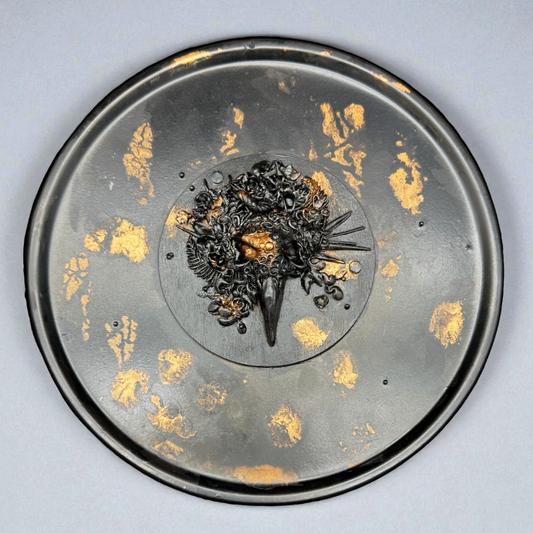 Raven’s Mark — Sculpted Wall Art in Black and Copper